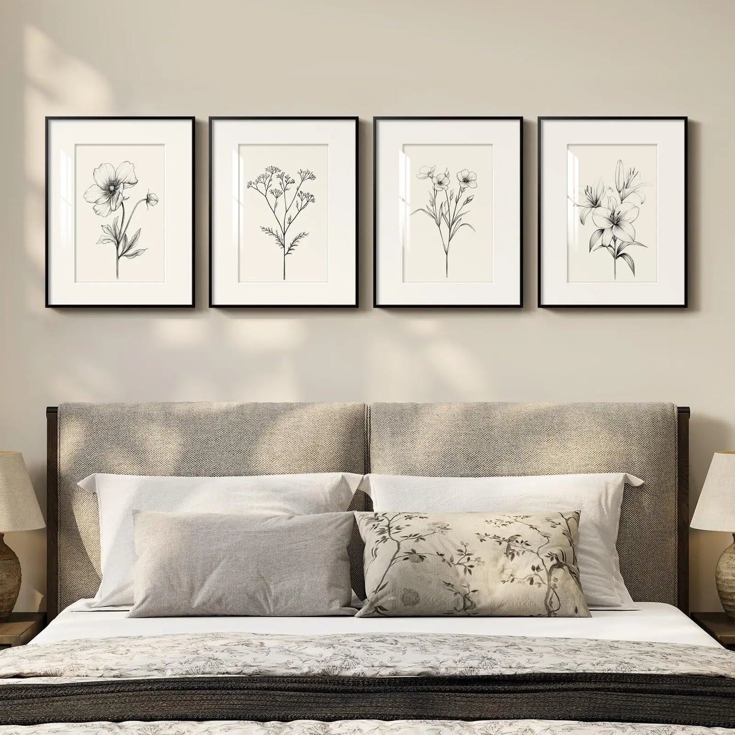Framed Botanical Wall Art