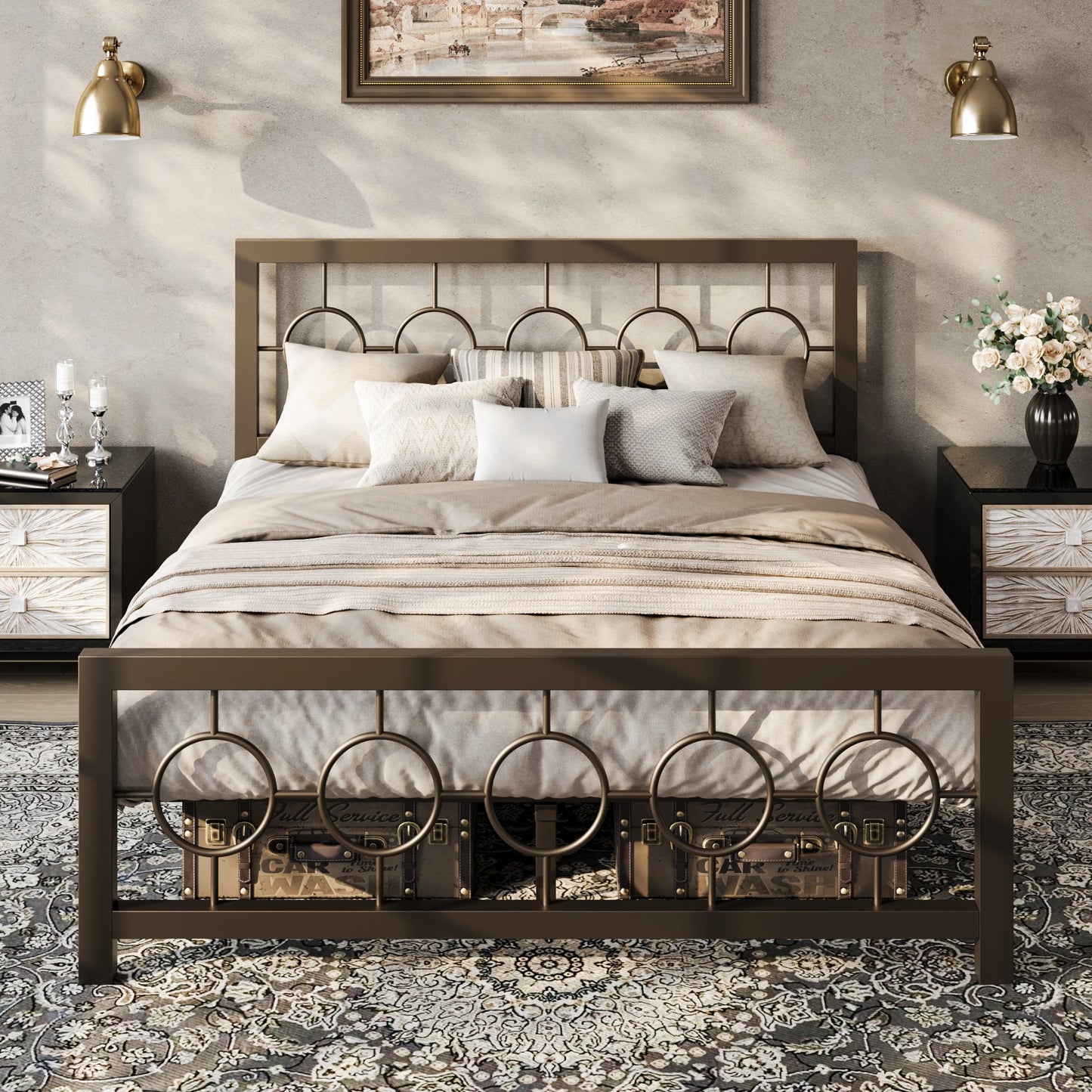 Metal Platform Bed Frame