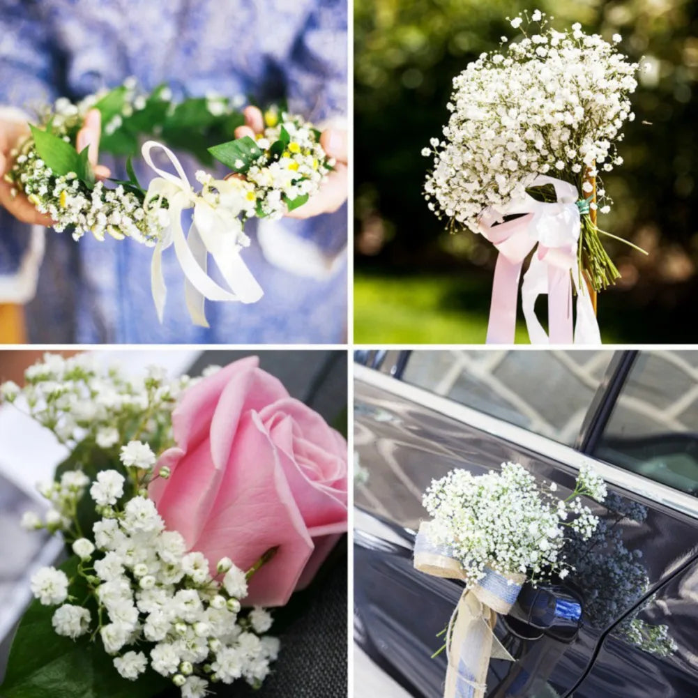 10/20pcs Babies Breath Fake Flowers