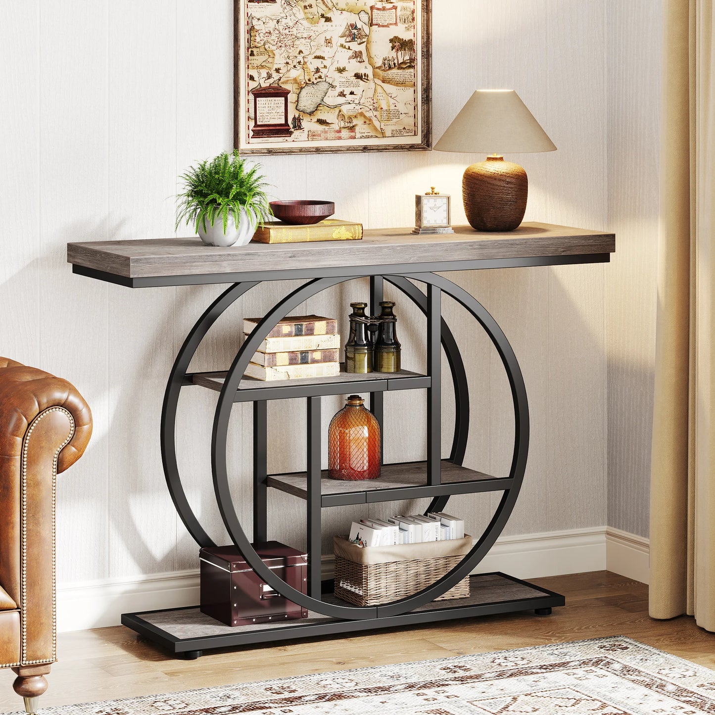 4-Tier Console Table