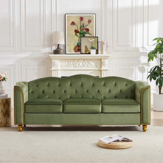 Sofa Bed Button Tufted Comfy Couch