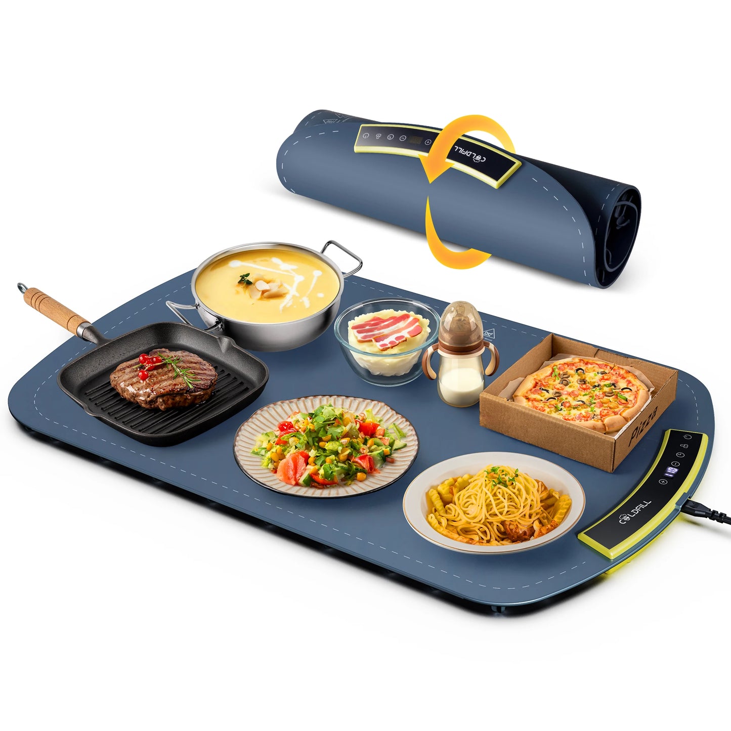 Food Warming Tray Foldable Mat