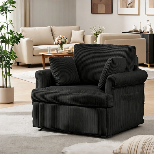 39 Inch Swivel Accent Chair