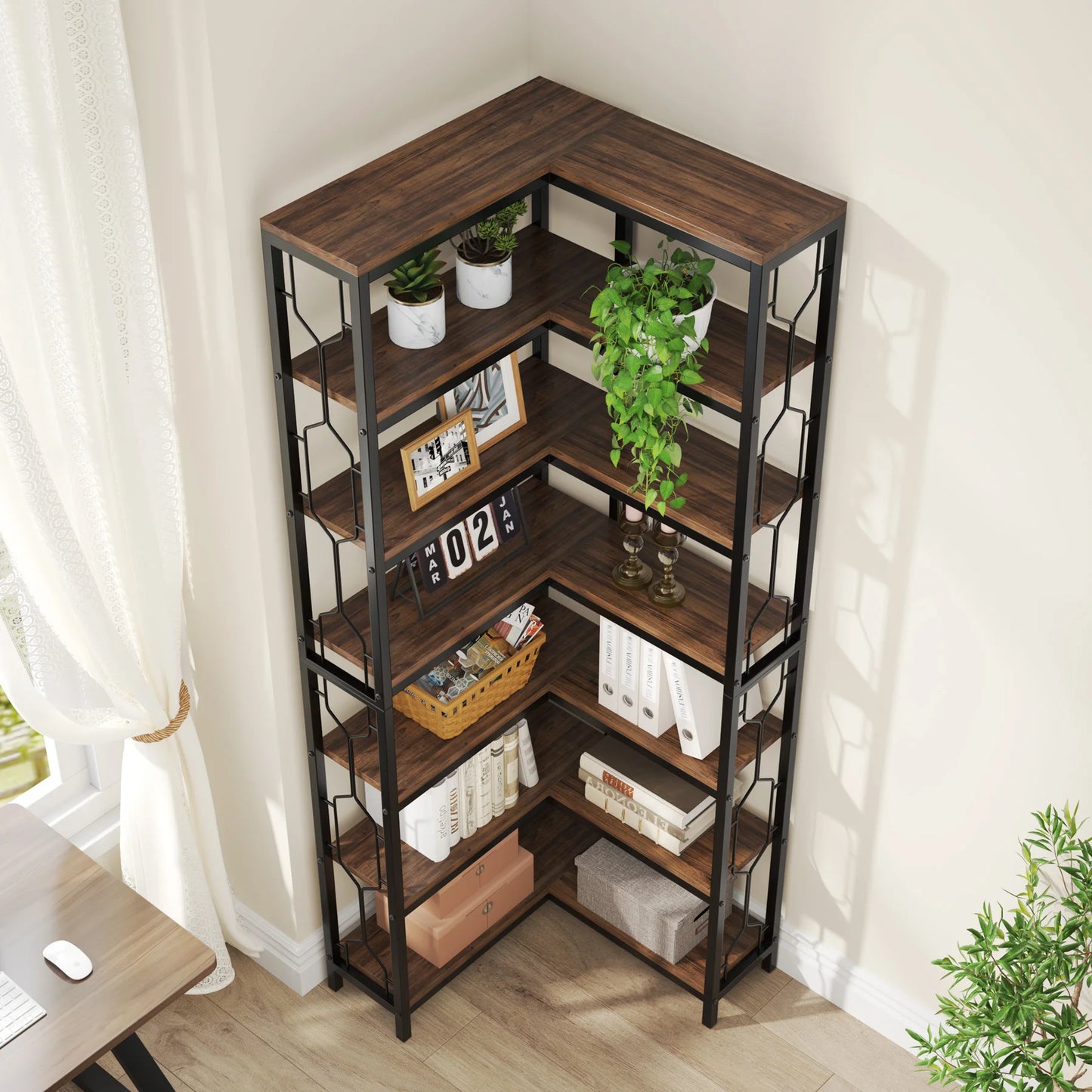 Tribesigns Corner Shelf