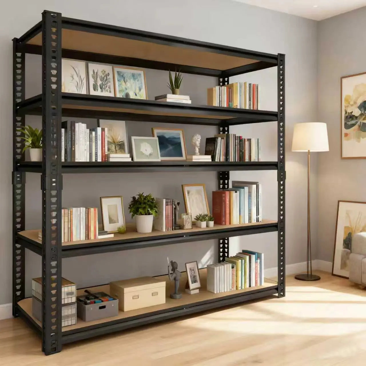Sturdy Metal Storage Rack