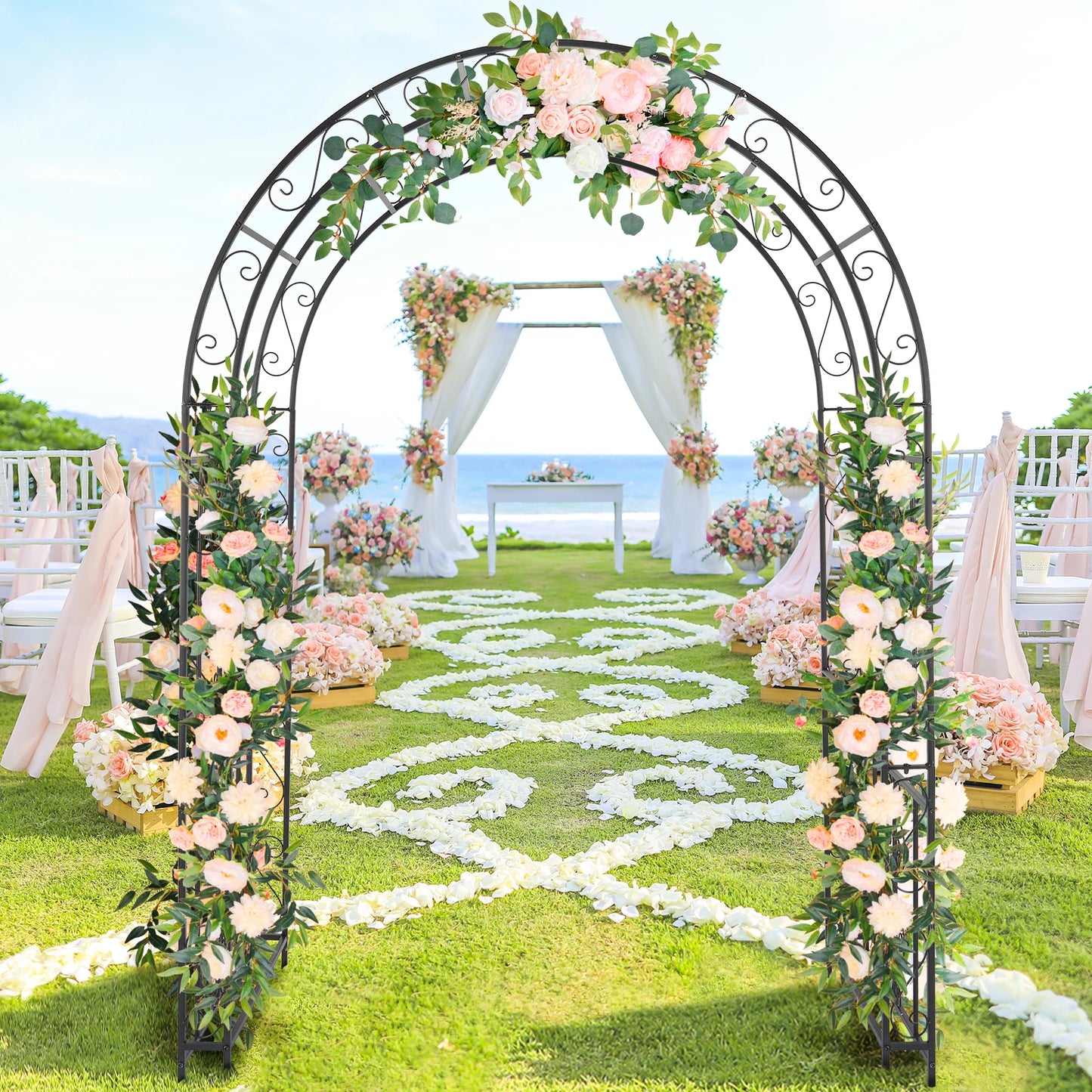Double Layer Iron Art Arch