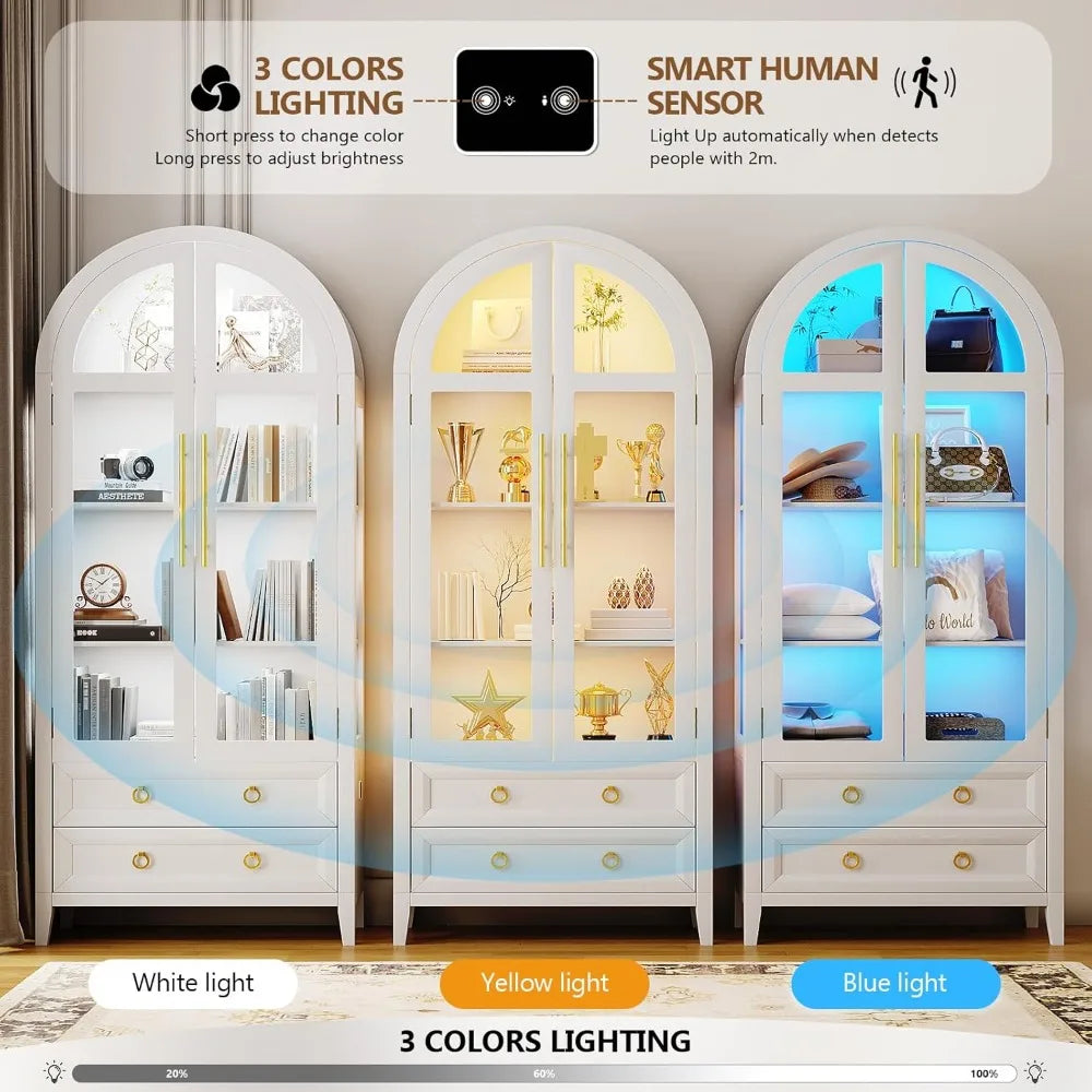 Arched Storage Cabinet