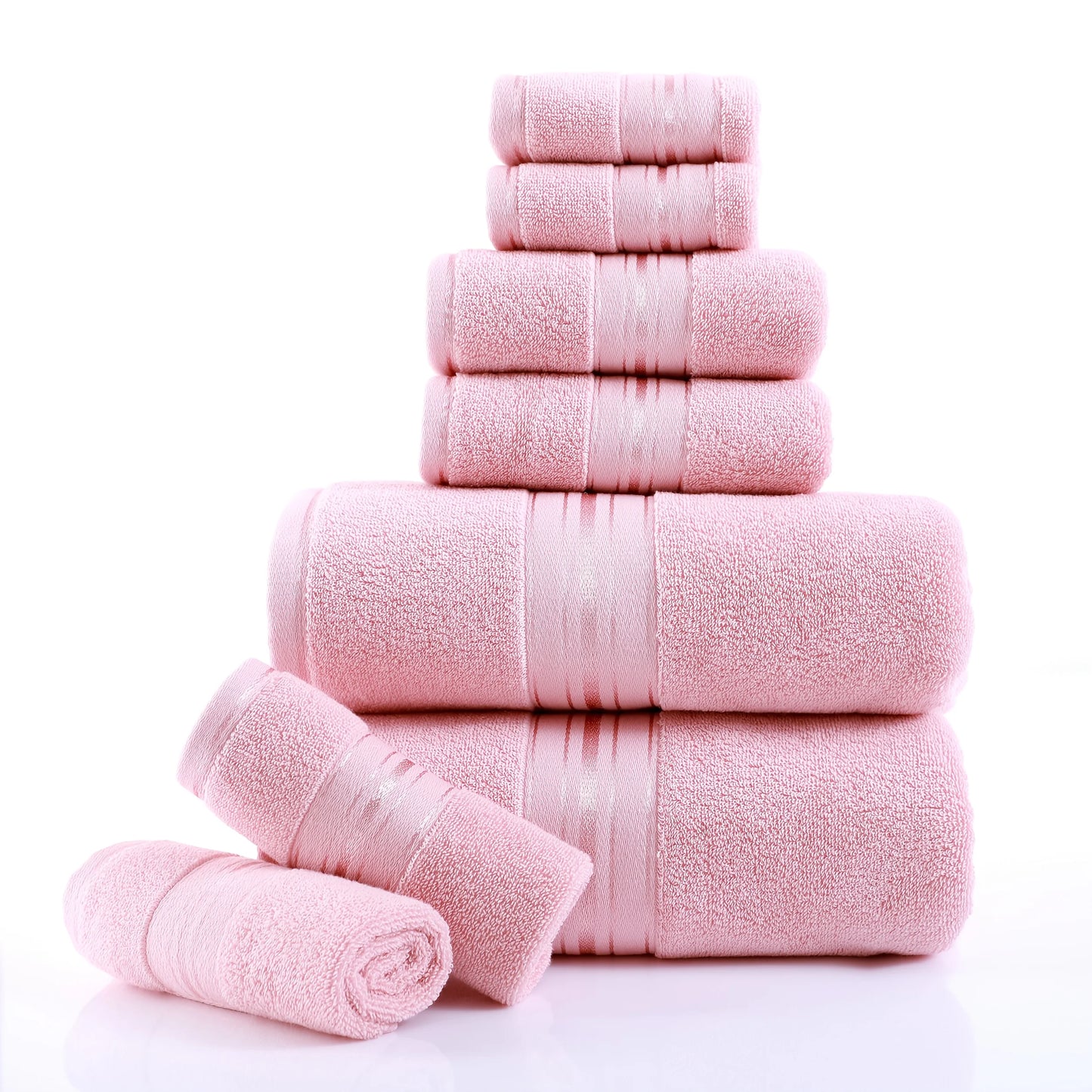 Set of 8 Bath Towels