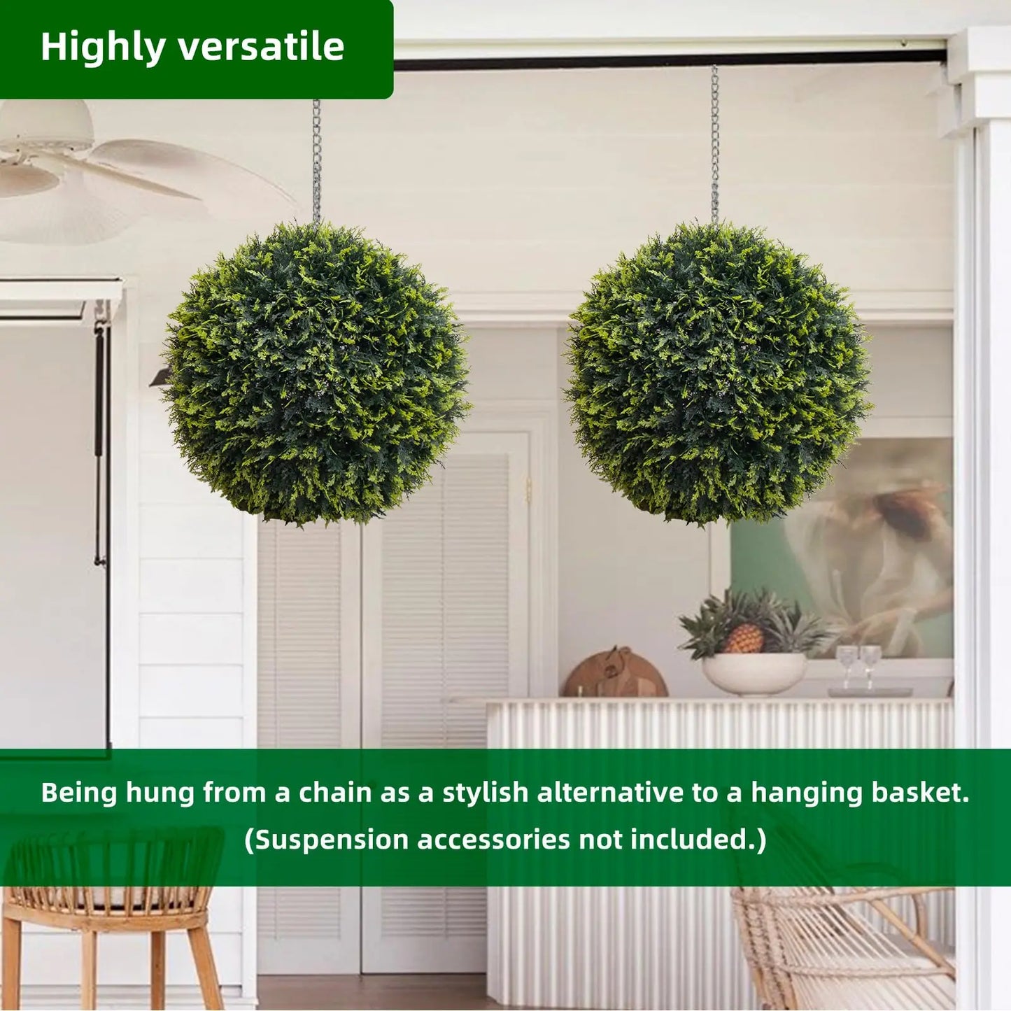New Artificial Topiary Balls