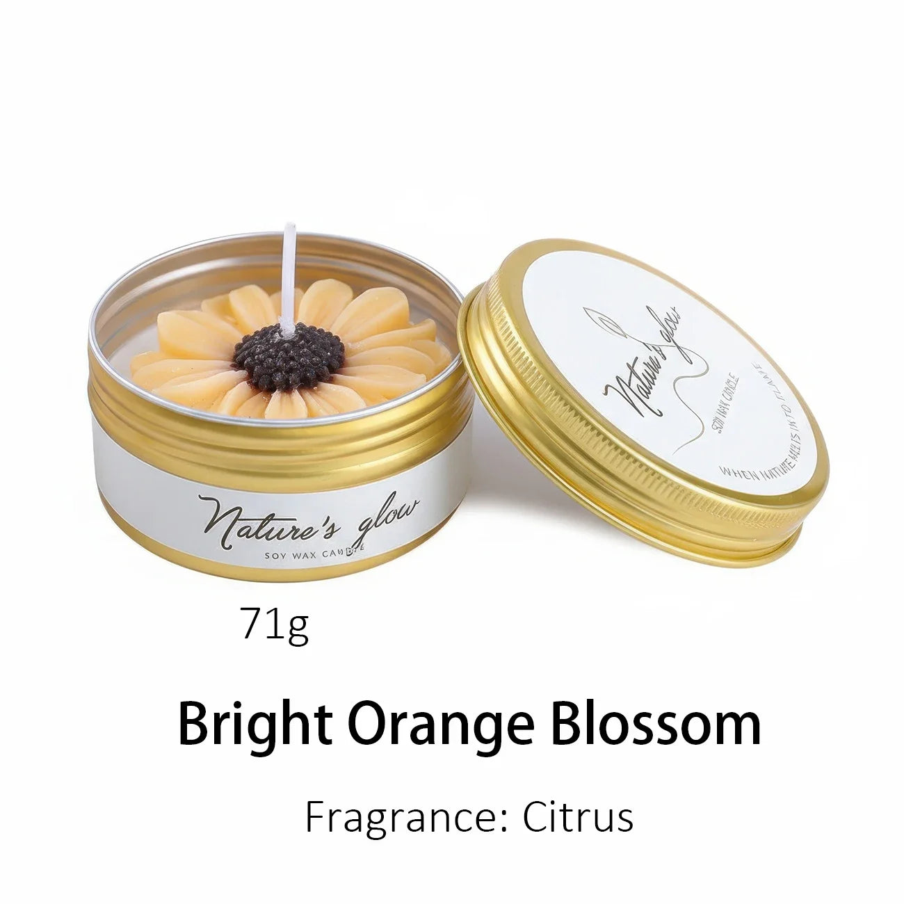 Chamomile Scented Candle Tin