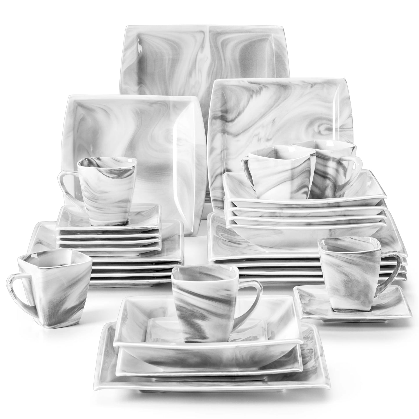 MALACASA  Dinnerware Set