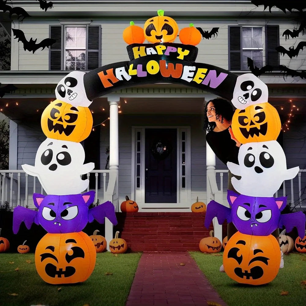 8 FT Halloween Inflatables Archway