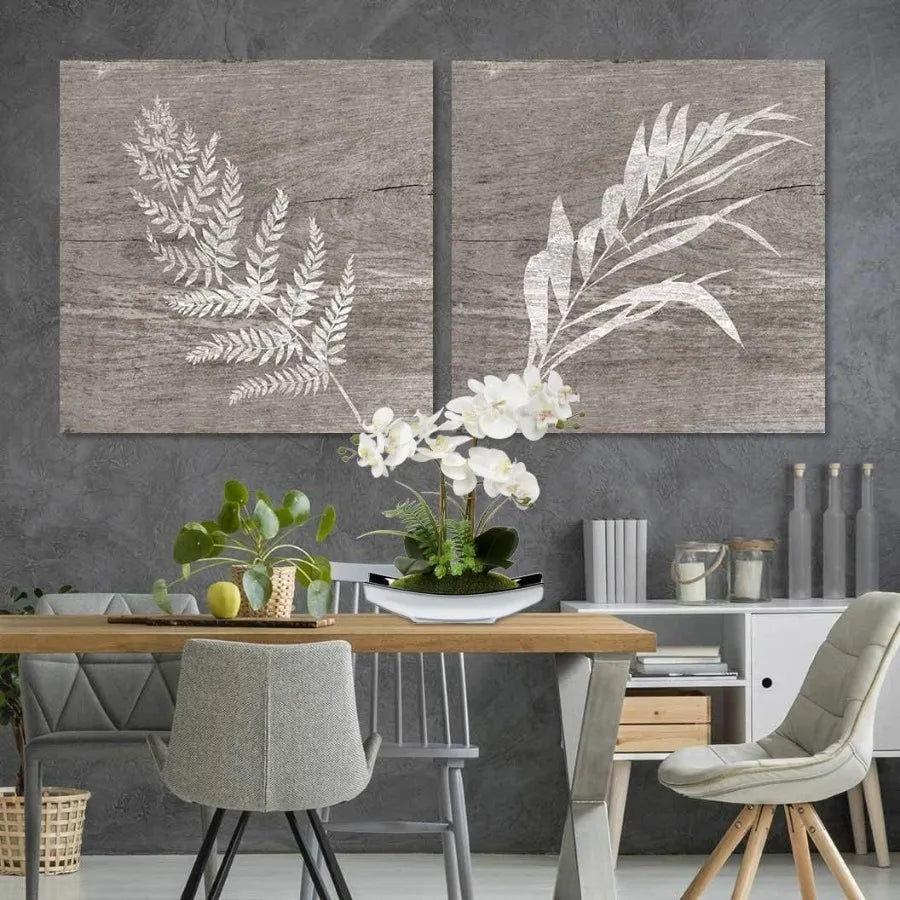 Artificial White Orchid Flowers