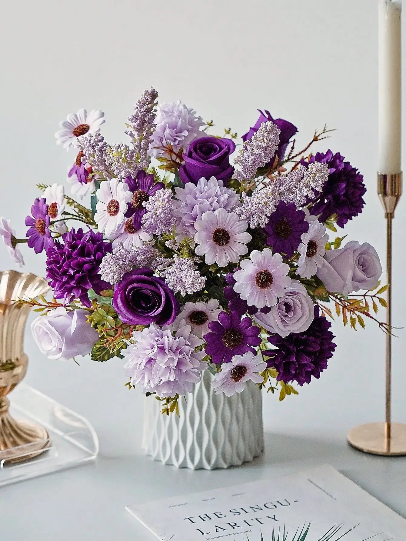 Artificial Flowers Centerpiece