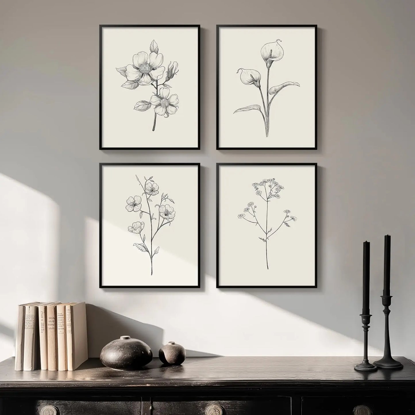 Framed Botanical Wall Art