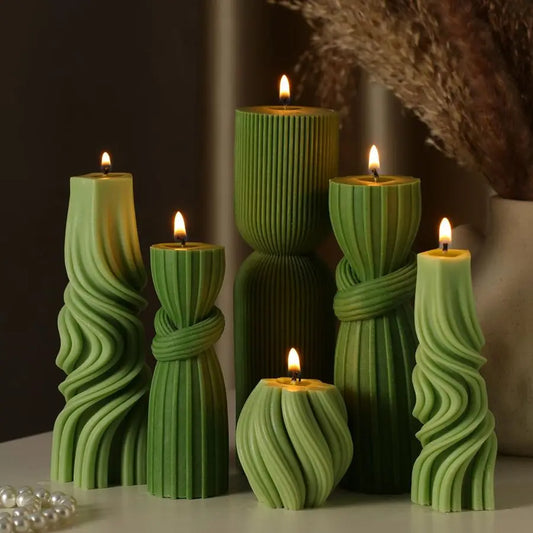 Pcs Pillar Candles