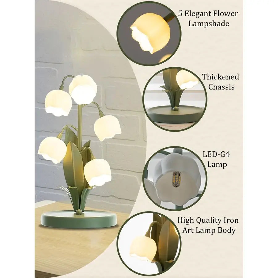 Lily of The Valley Lamp