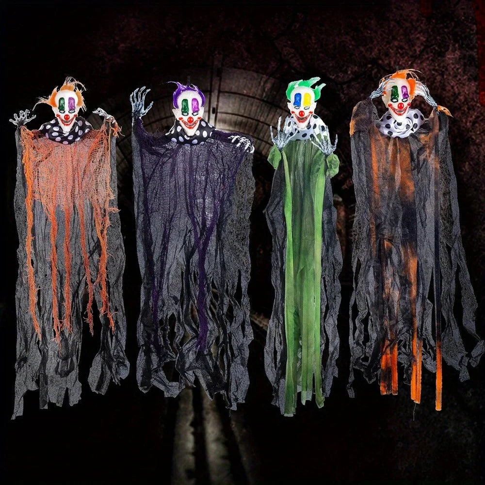 Hanging Clown Halloween Decorations