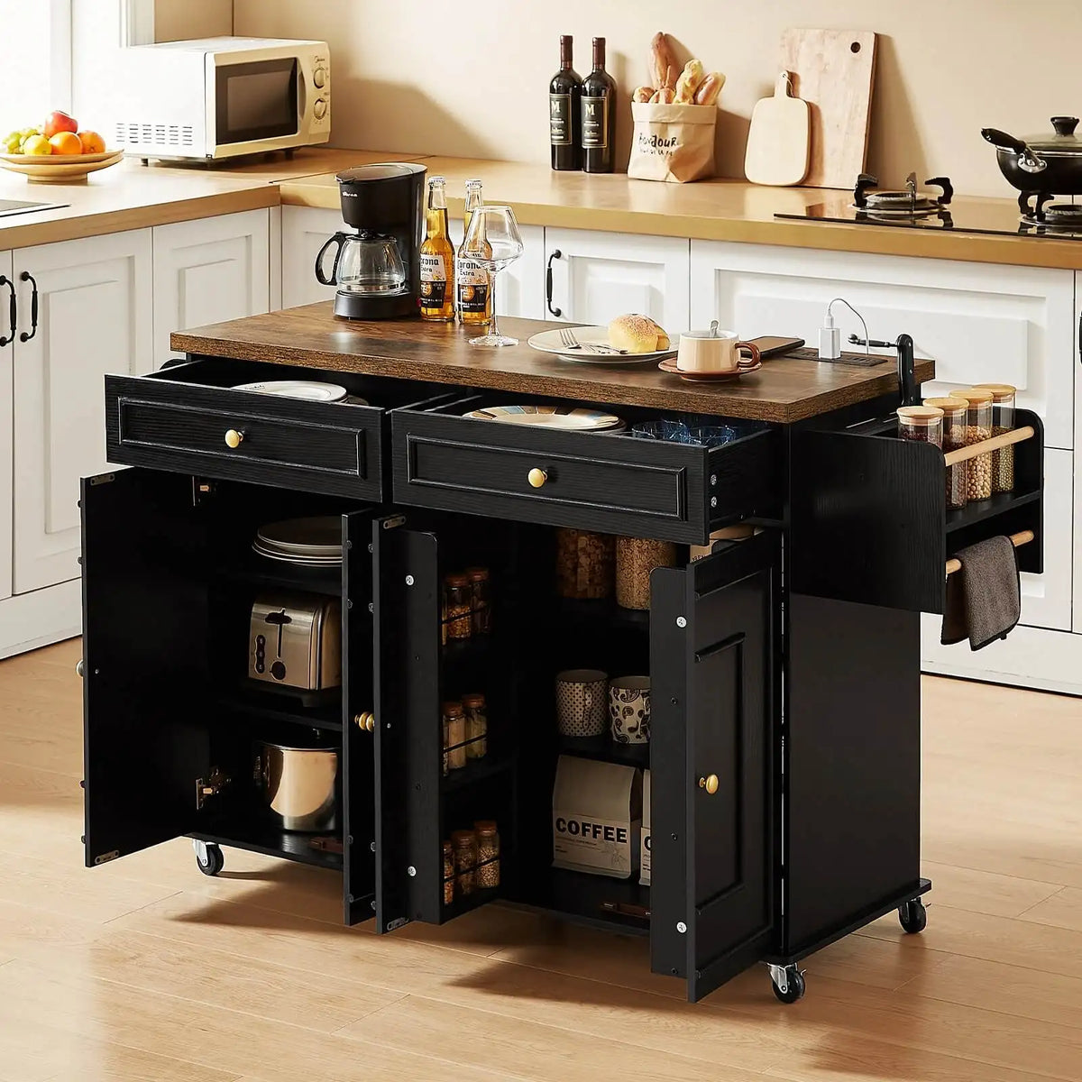 60" Mobile Kitchen Islands