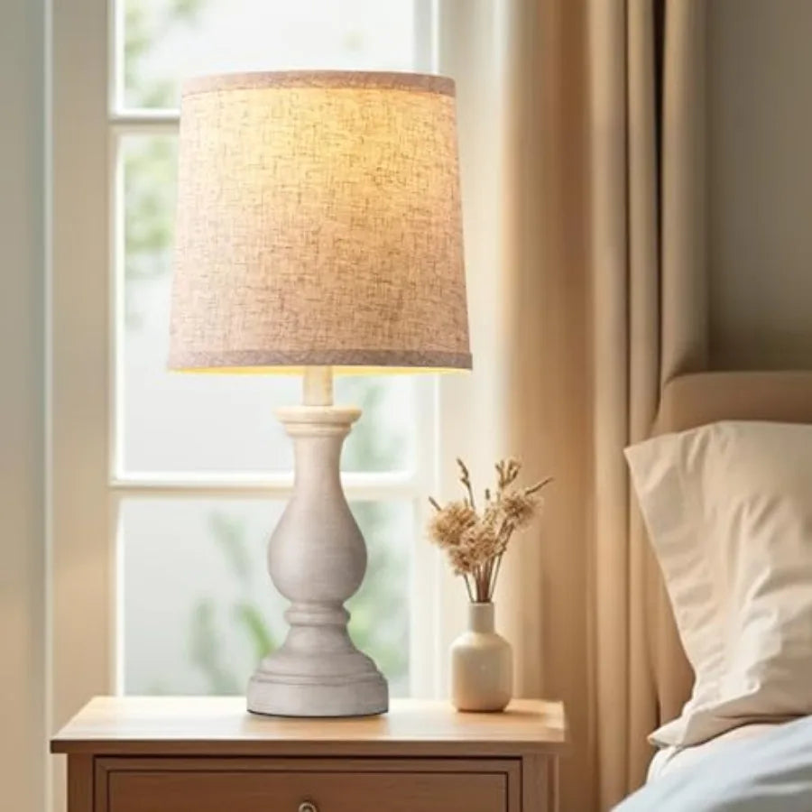 Farmhouse Table Lamps Set of 2 -