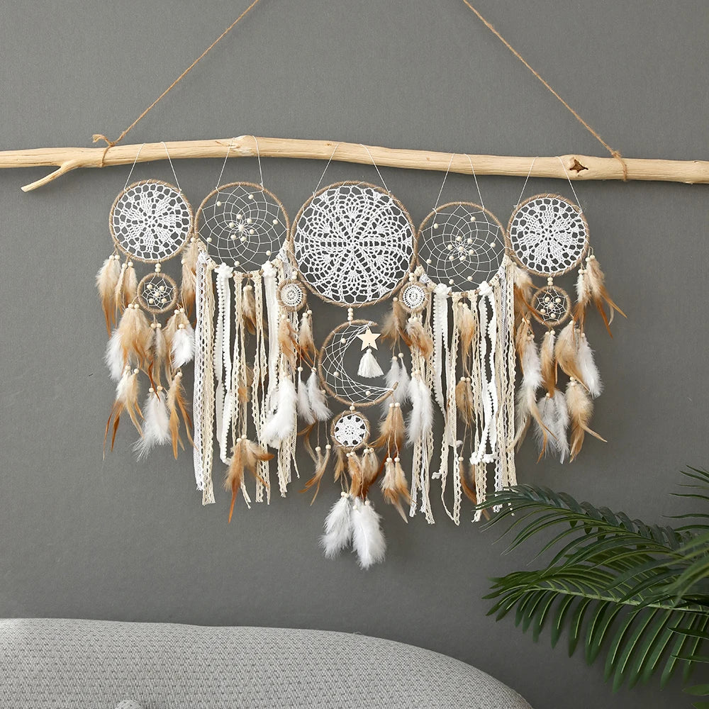 5pcs Bohemian Dreamcatcher Set