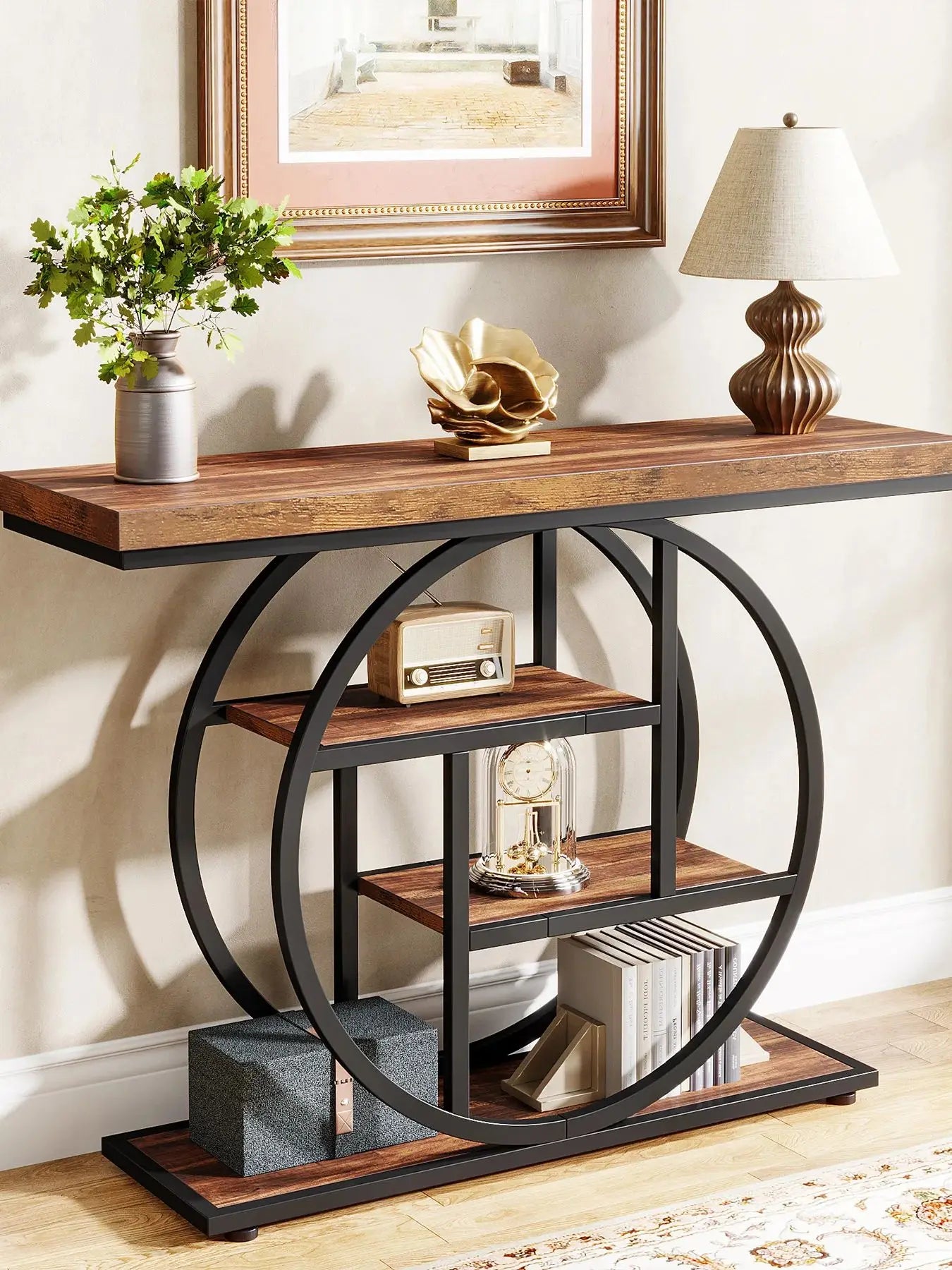 4-Tier Console Table