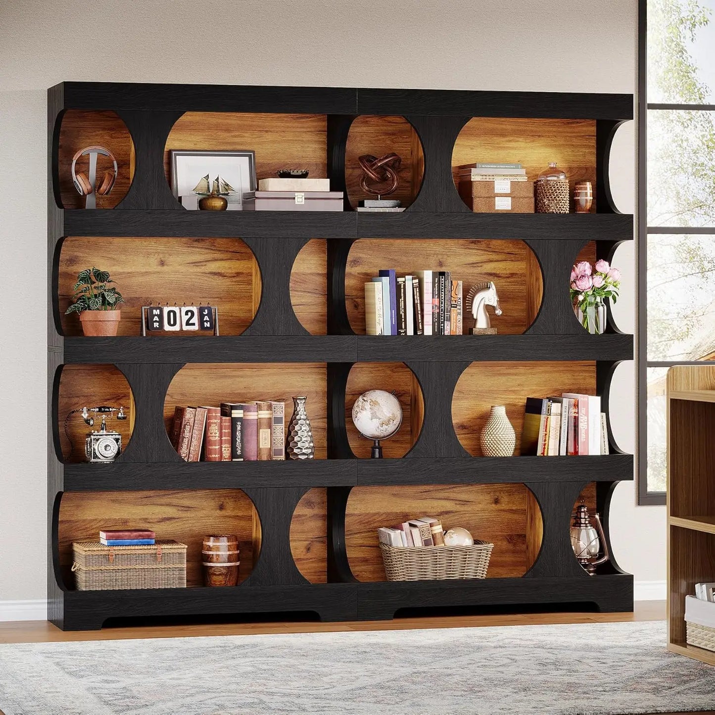 Black Modern Bookshelf