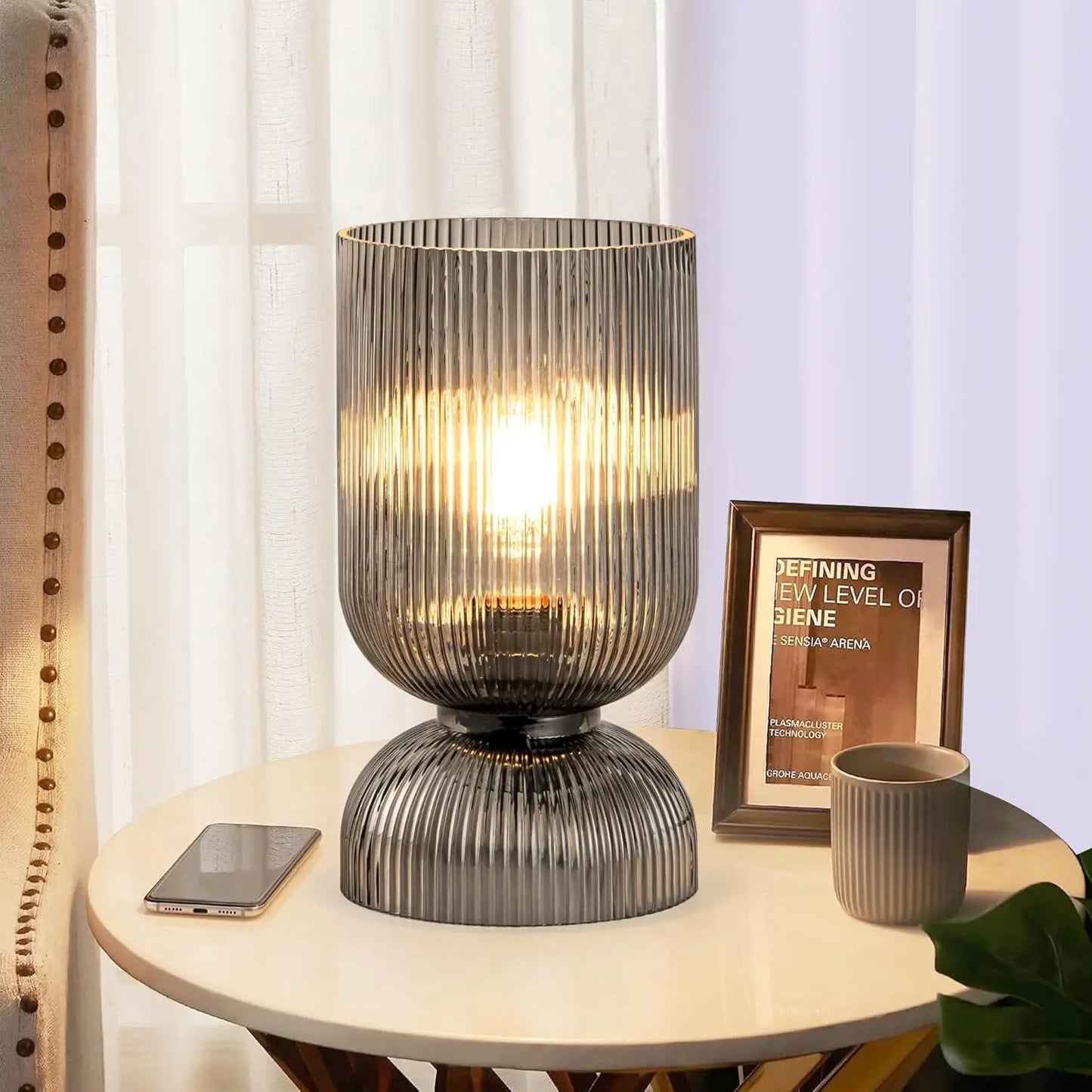 Modern Glass Table Lamp