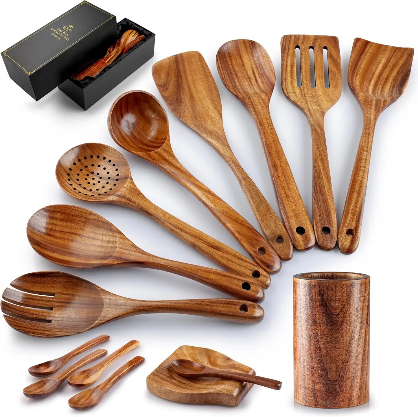 Teak Wooden Utensils for Cooking