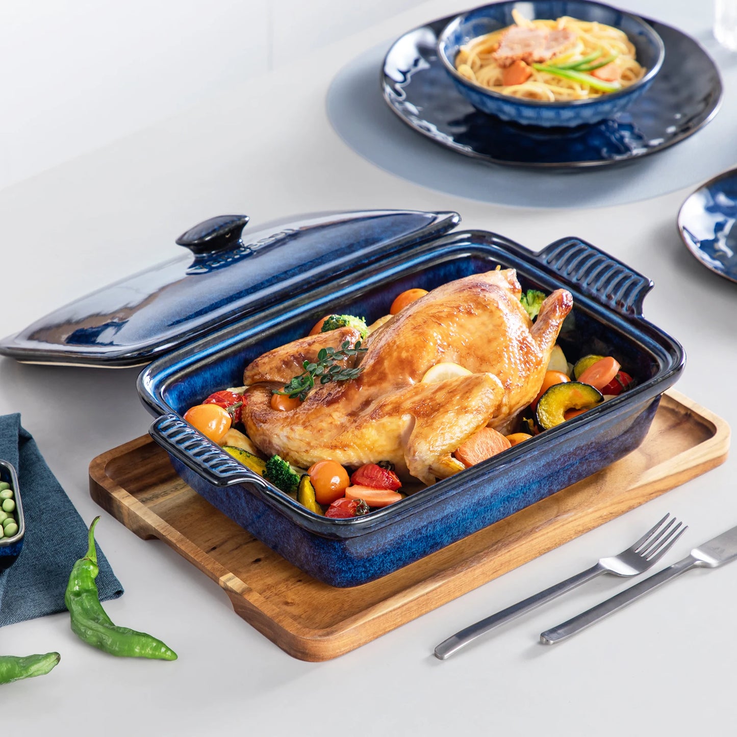 Vancasso Starry Blue Baking Dish