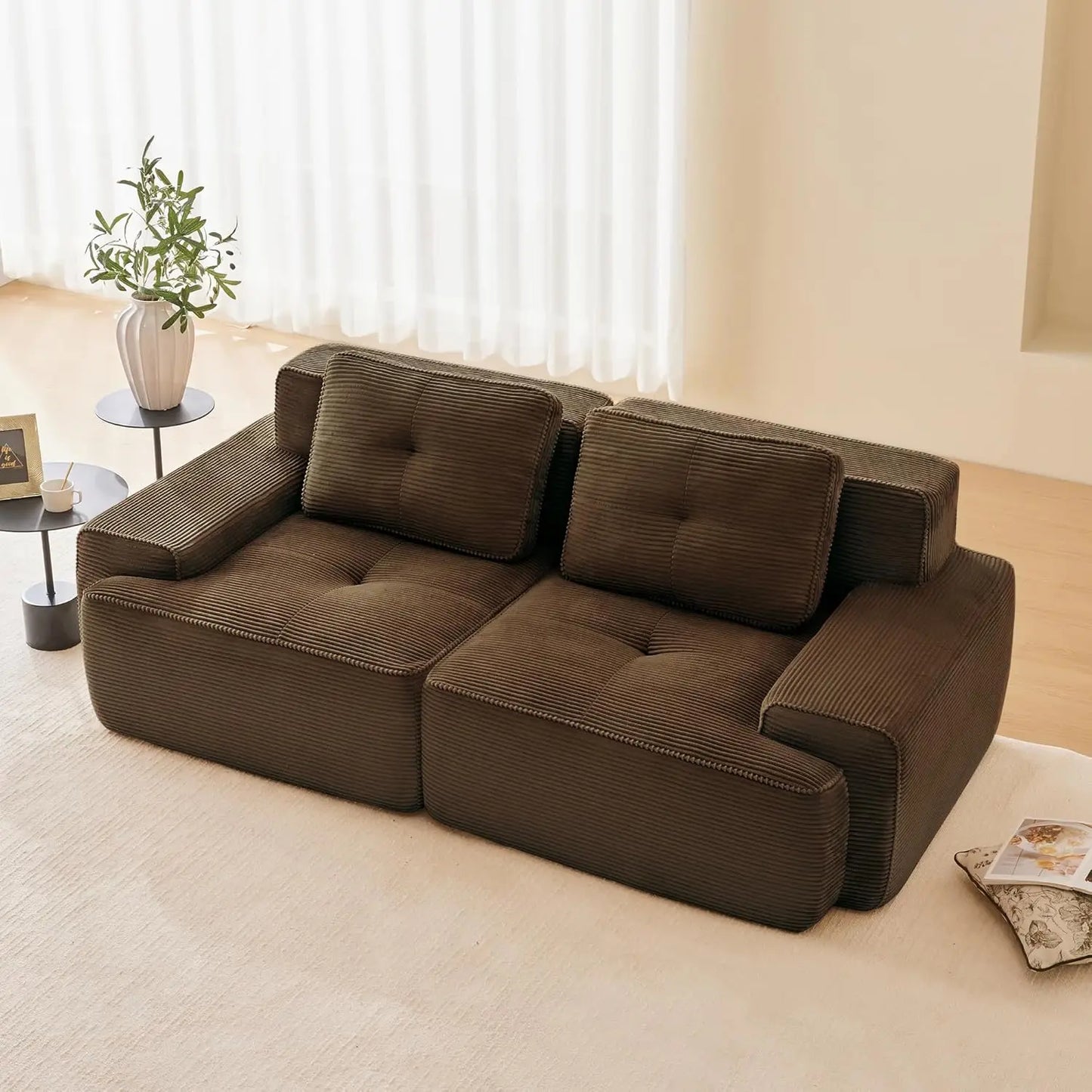 Boneless Couch with Pillow
