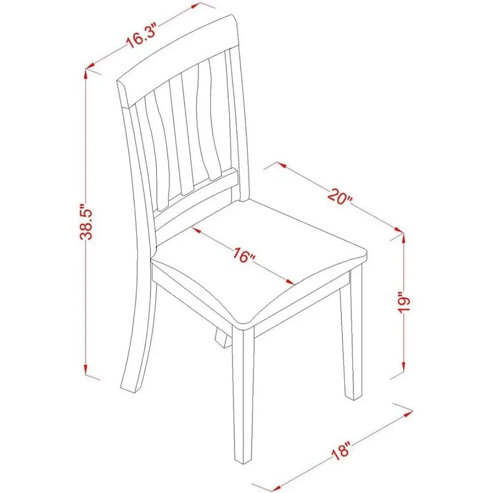 5-Pcs Dining Room Furniture Set