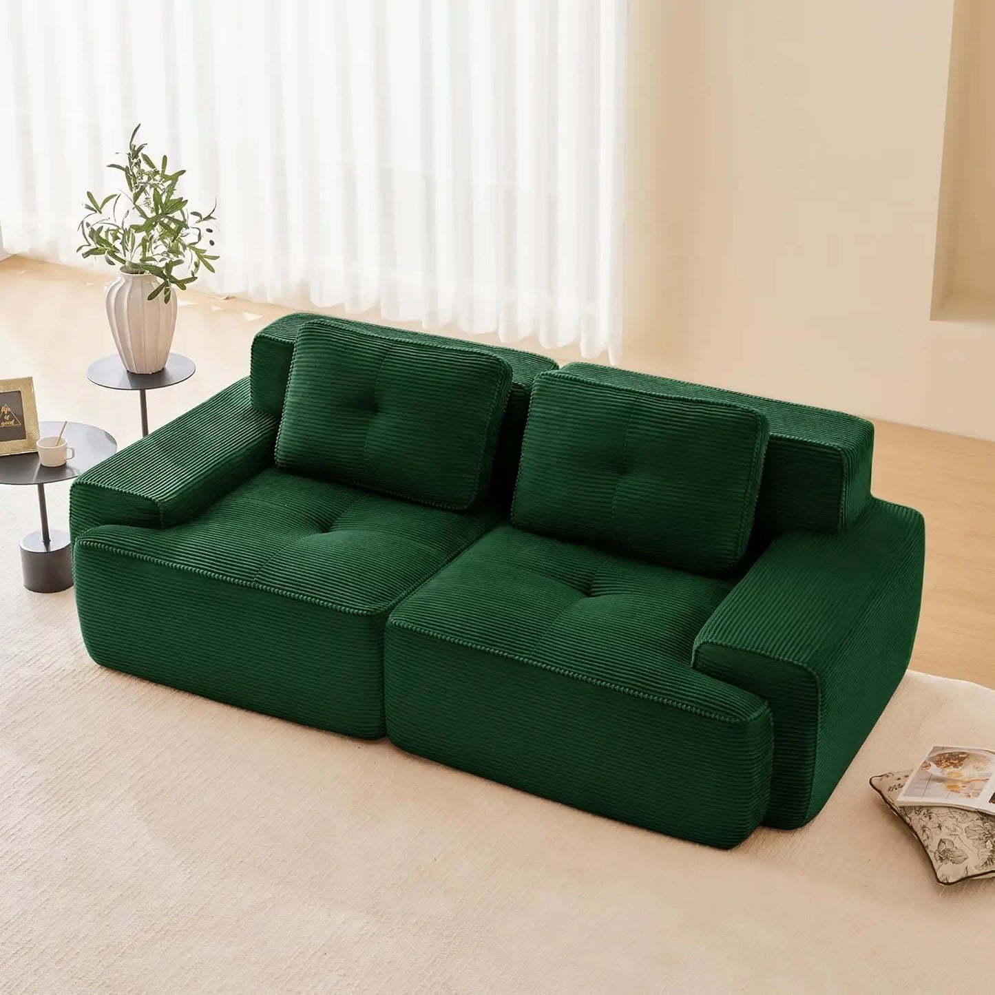 Boneless Couch with Pillow