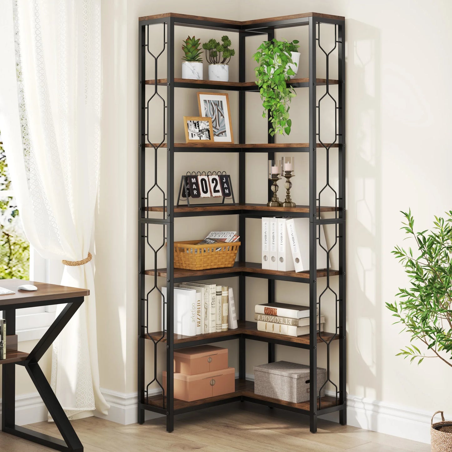 Tribesigns Corner Shelf