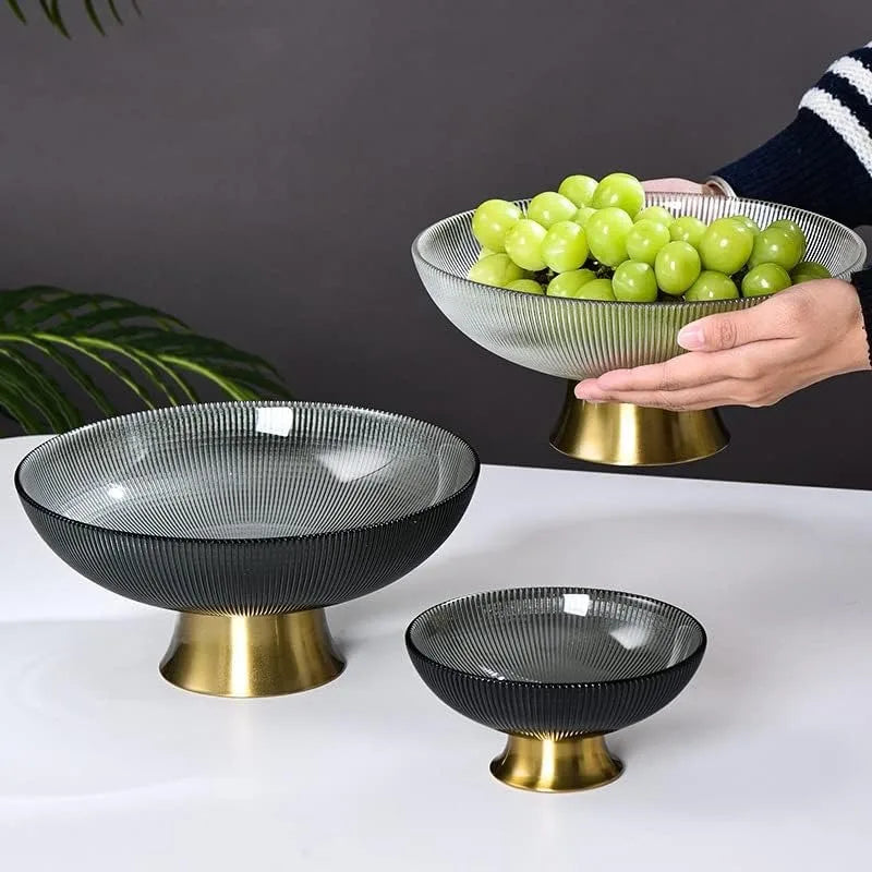 Glass Large Fruit Bowls