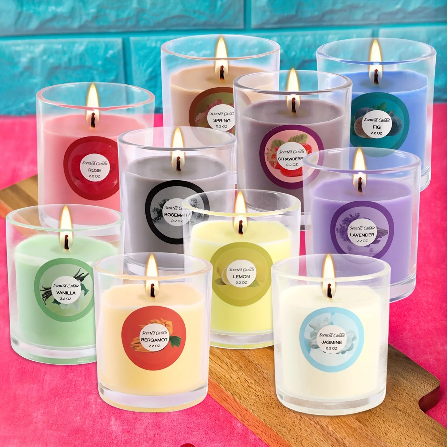 Scented Soy Wax Candles