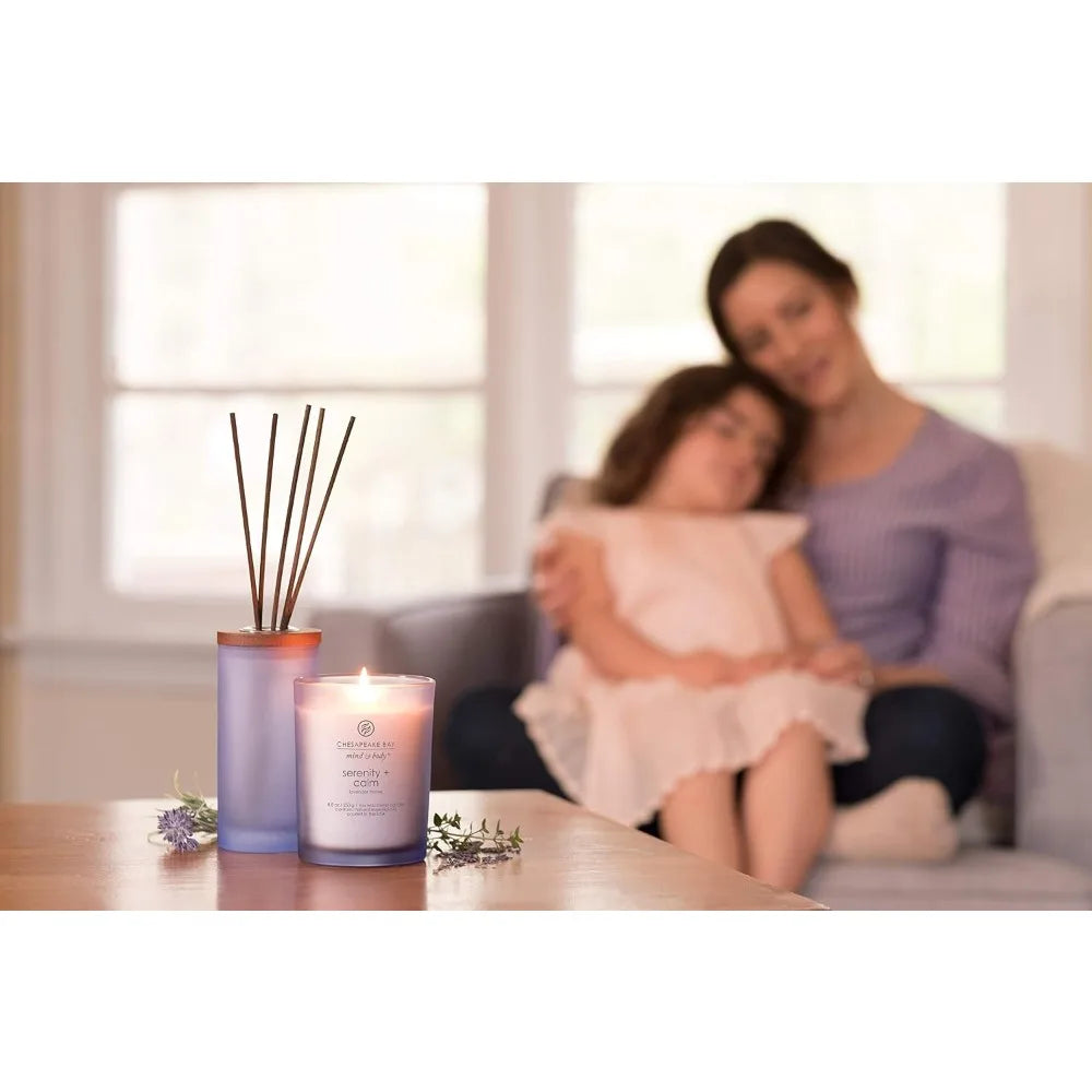 Lavender Thyme Scented Candle