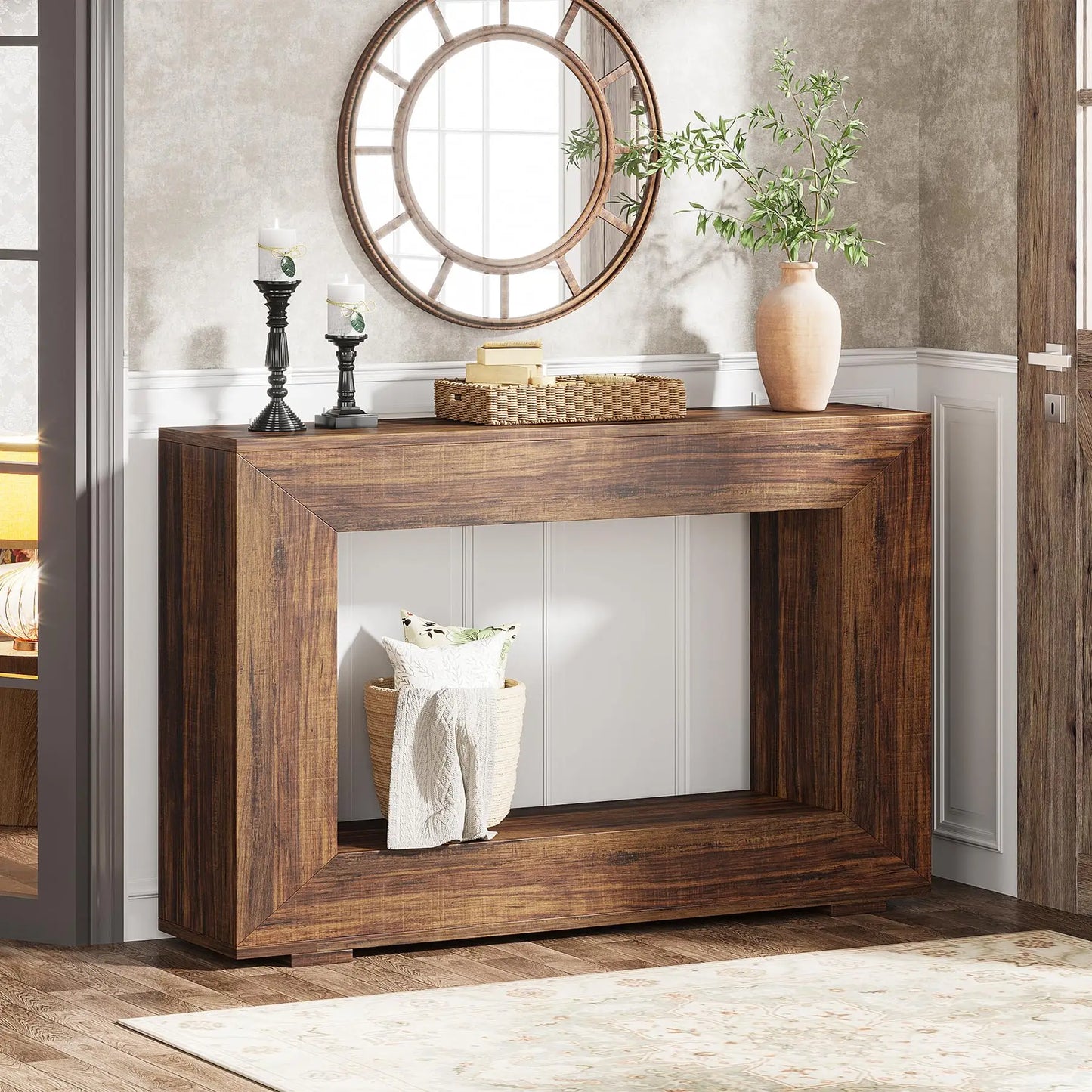 Console Table with Storage