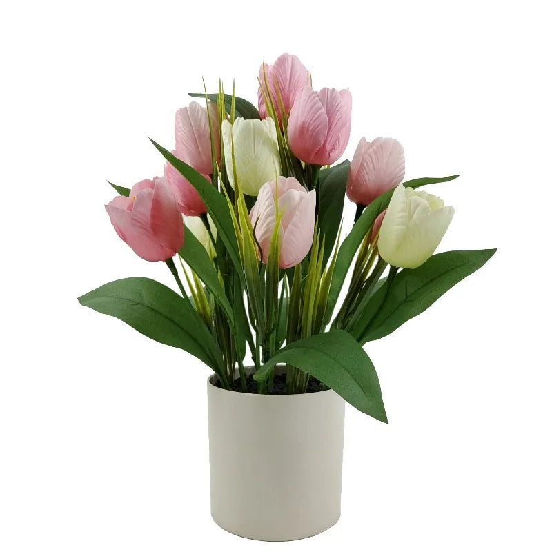 Artificial Tulip in Pot