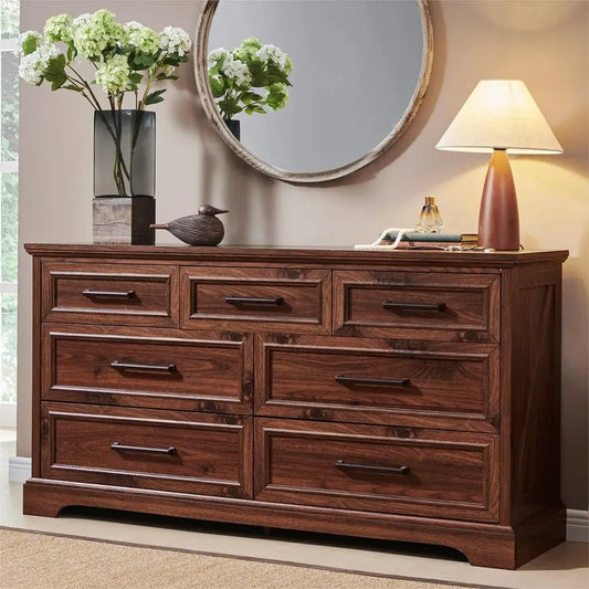 7 Drawer Farmhouse Dresser