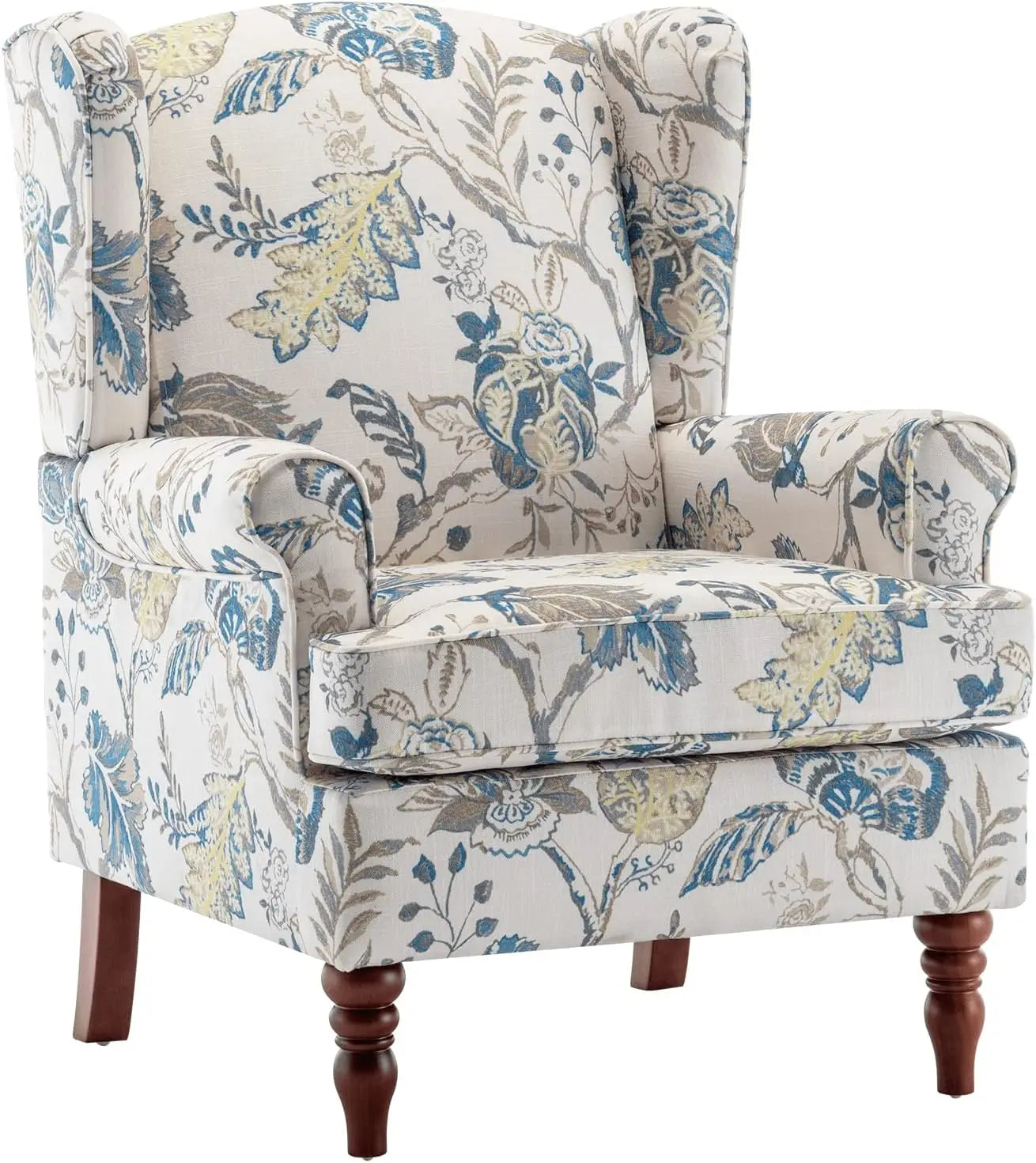 Floral Accent Chair