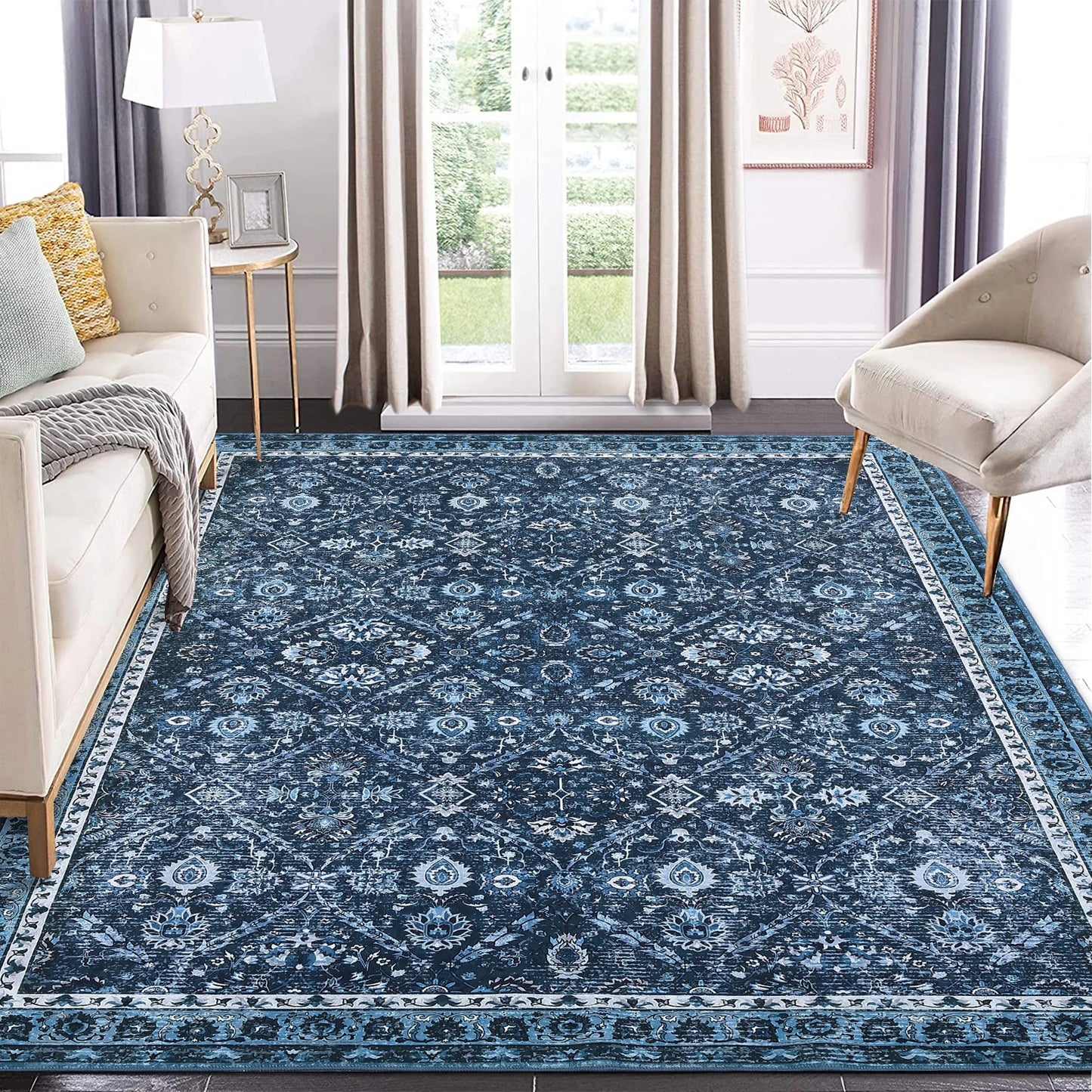 Moroccan Trellis Vintage Rug