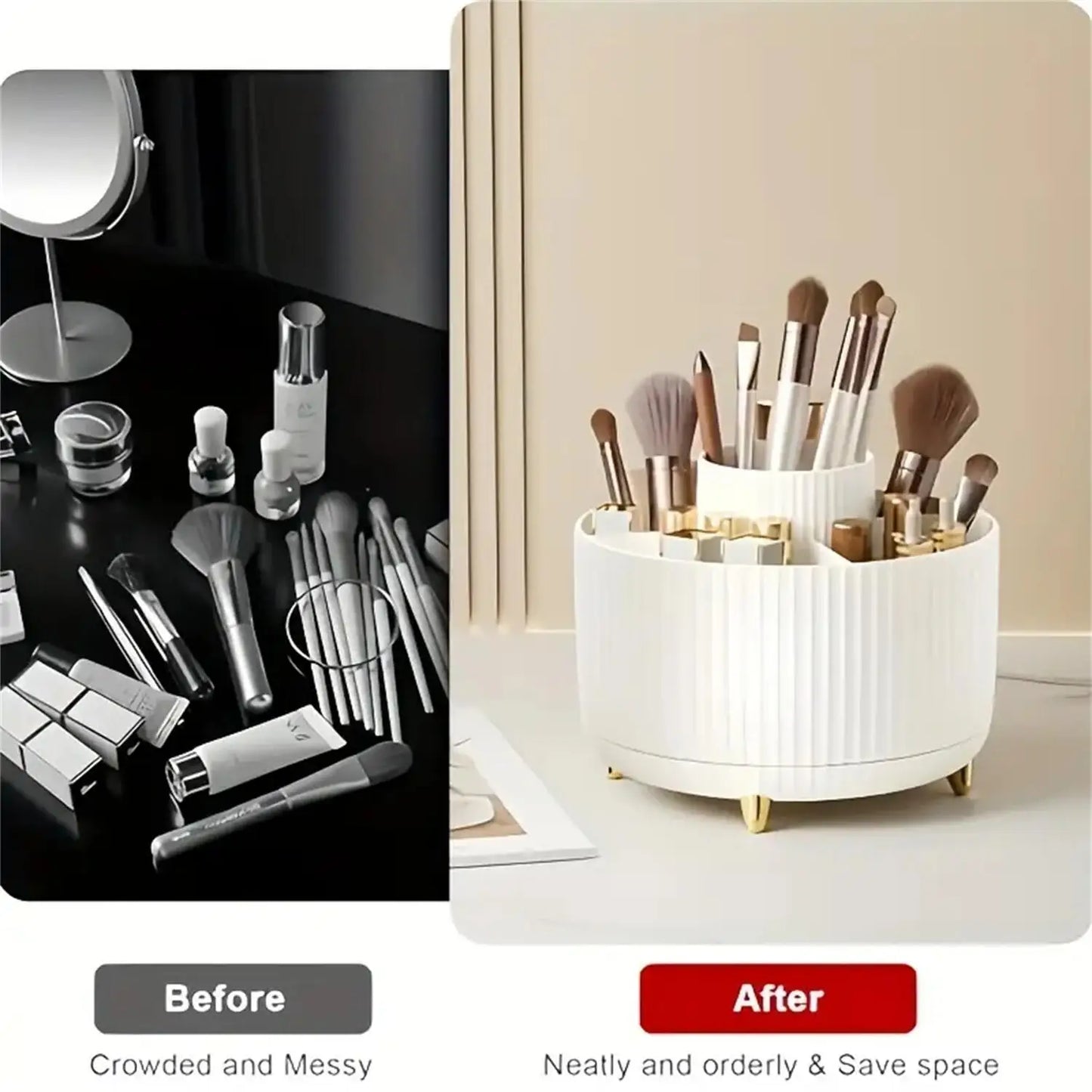 Rotating Makeup Organizer