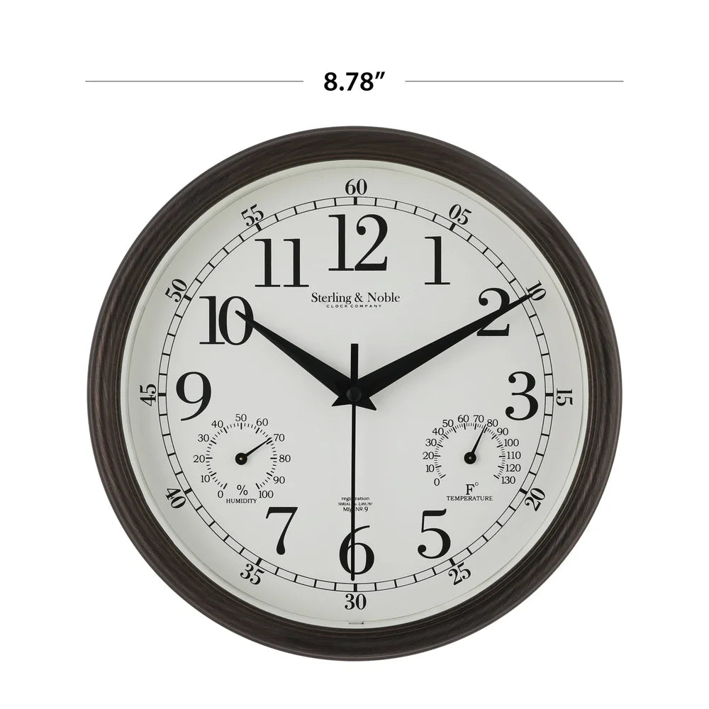 Indoor Outdoor Wall Clock