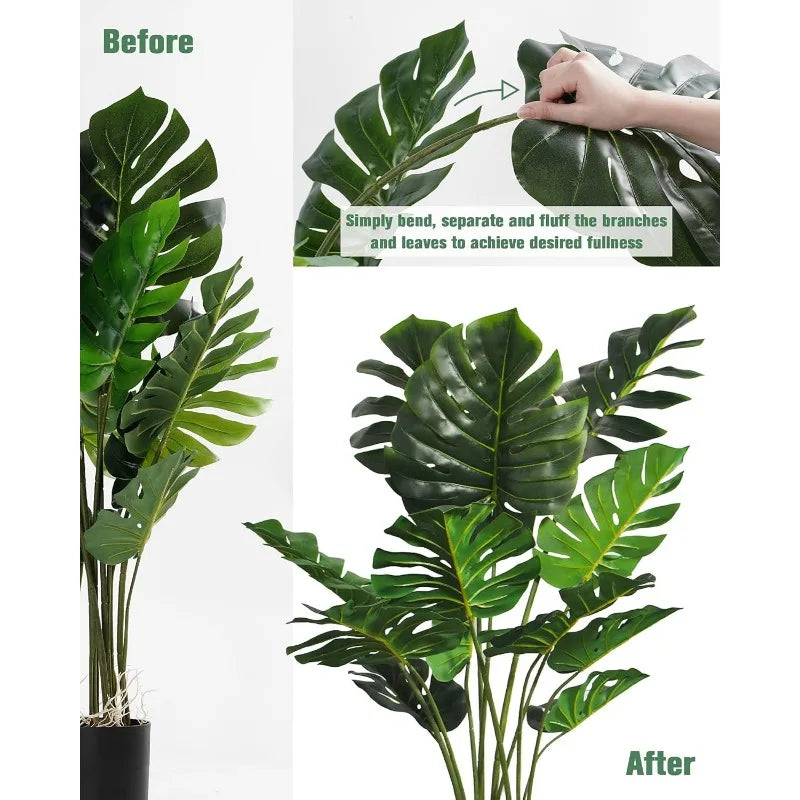 Artificial Monstera Plant 4FT Tall