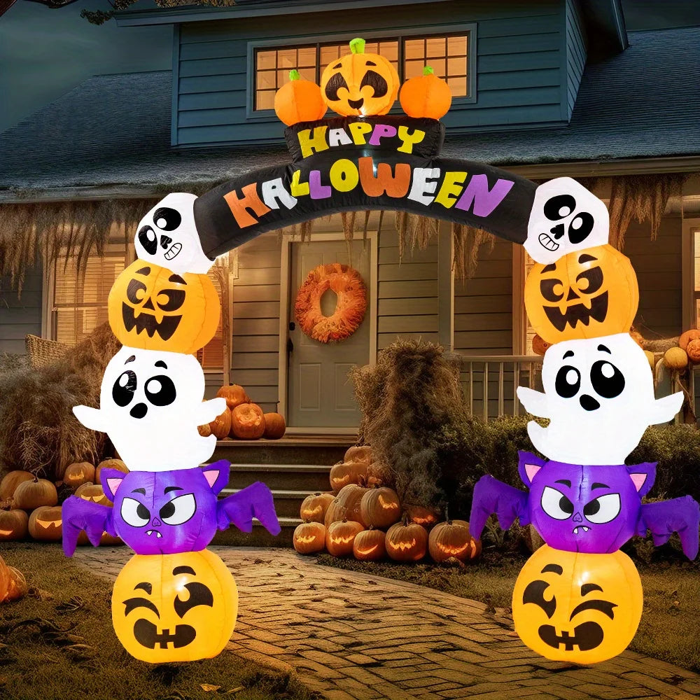 8 FT Halloween Inflatables Archway