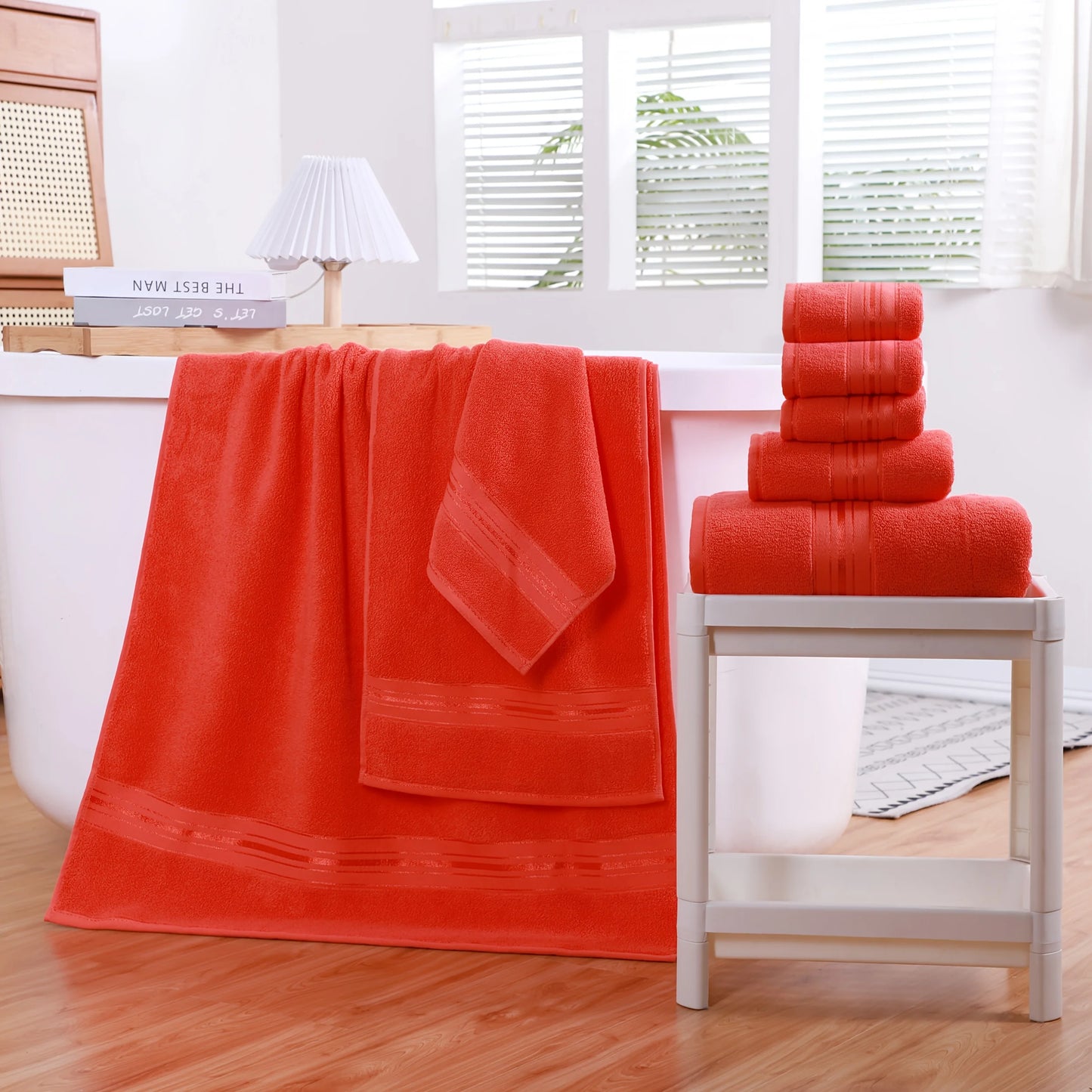 Set of 8 Bath Towels