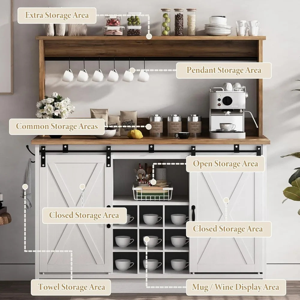 Coffee Bar Cabinet