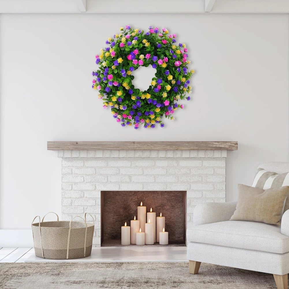 Artificial Wreath For Front Door