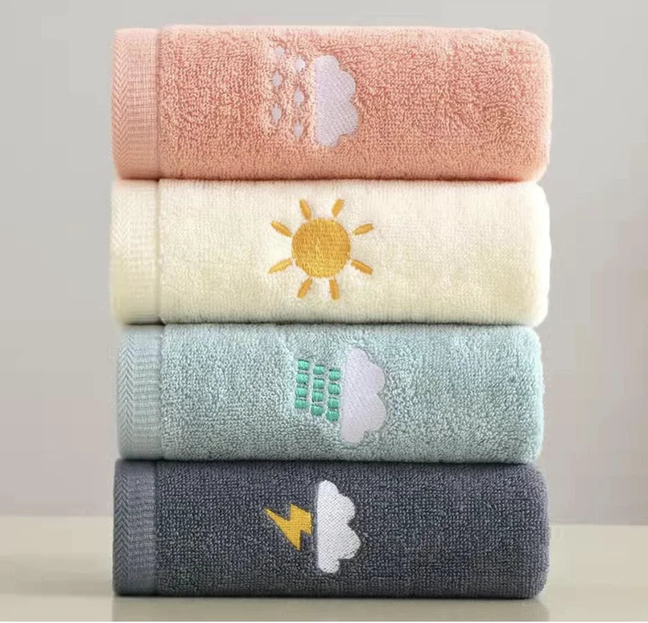 Bathroom Hand Towels Set of 4